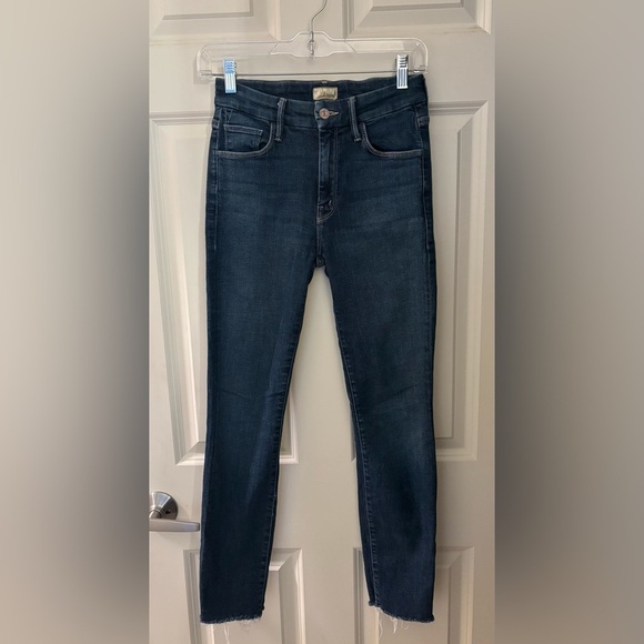 MOTHER Denim - MOTHER Denim The Looker Ankle Fray in Girl Crush Wash, Size 24